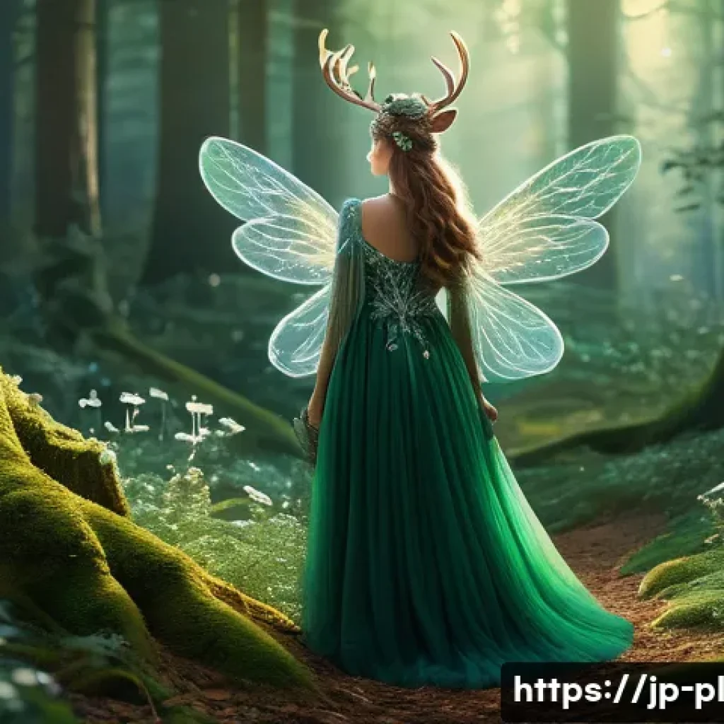 질의응답 세션의 계획과 실행에서의 문제 해결 - **Prompt:** A young woman, appearing to be in her early twenties, stands gracefully in an enchanted ...