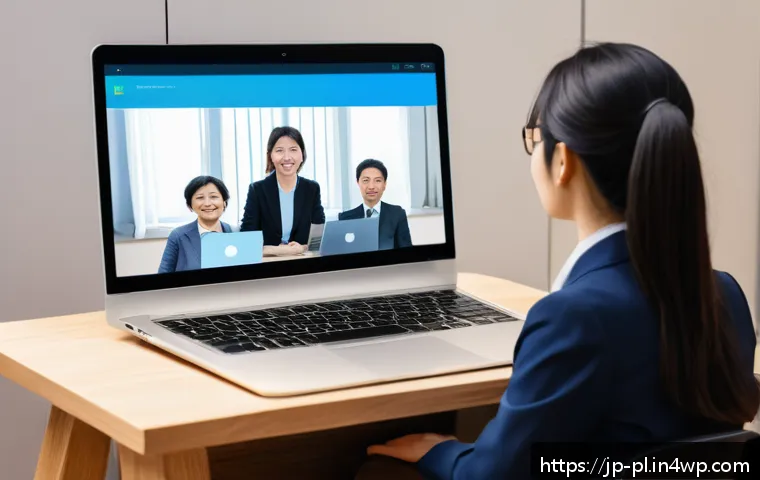 질의응답 세션의 시간 관리 기법 - A professional online seminar scene showing a diverse group of Japanese participants attentively eng...
